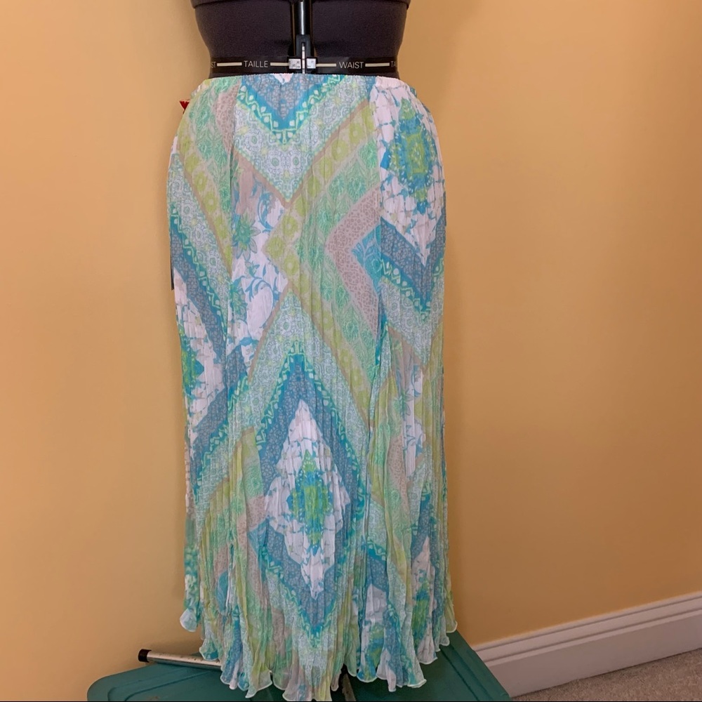 NWT Ruby Rd pleated skirt PS
